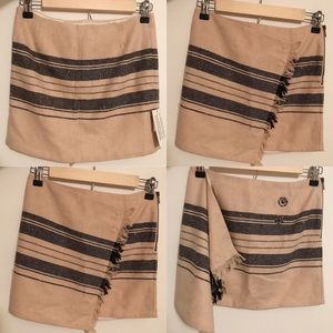 Sheri Bodell Wool Miniskirt